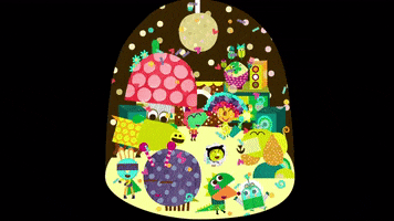 olobobtop music fun animation party GIF