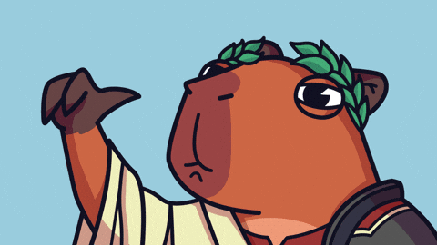 Cappys giphyupload no red nft GIF