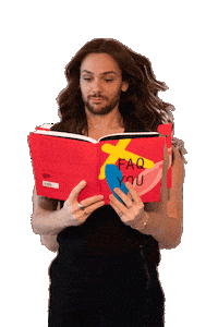 Book Faq Sticker by ohhh! foundation