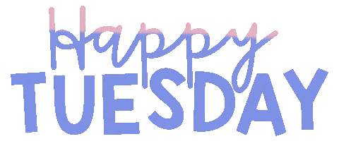 Happy Tuesday Morning Sticker