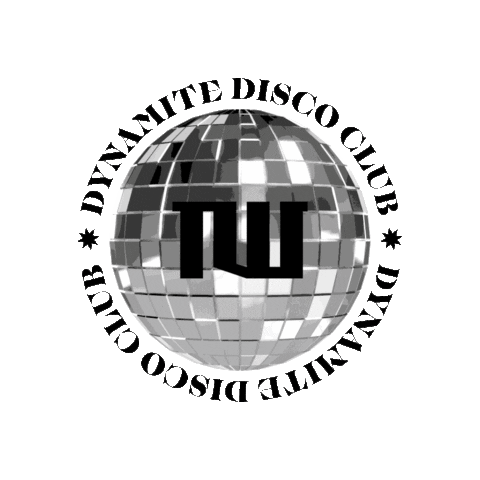 dynamitediscoclubin disco house music ddc nu disco Sticker
