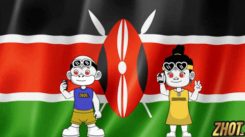 Uhuru Kenyatta Africa GIF by Zhotcita