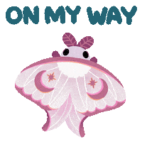 Comming On My Way Sticker by pikaole