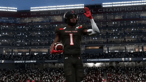 Video Game Easports GIF by Texas Tech Football