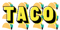 tacos eating Sticker by Kaskade