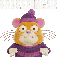 Winter Freezing Sticker by Grind