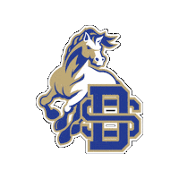 Mustangs Sticker by Divine Savior Academy