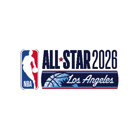 Los Angeles Basketball Sticker by NBA