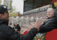 How men greet each other