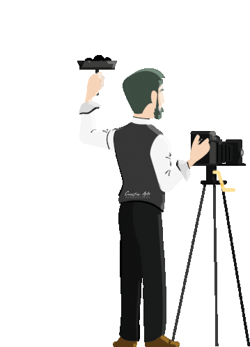 CreativeArtsProd giphyupload film photo cinema Sticker