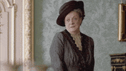 Downton Abbey Smirk GIF by MASTERPIECE | PBS