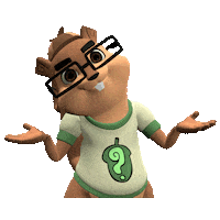 happy no clue Sticker by SRTL