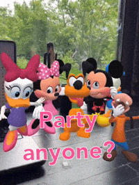 Party Disney GIF by Flickplay