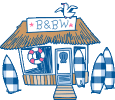 Summer Beach Sticker by Bath & Body Works
