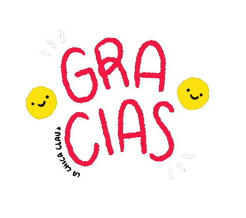 lachicaclau_ giphyupload thanks gracias lachicaclau Sticker