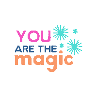 ilissaandco magic girl power small business empowerment Sticker
