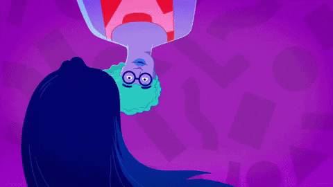 Summer Hair GIF by The Line Animation
