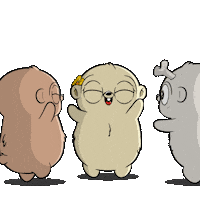 Happy So Excited Sticker by Fugz Official