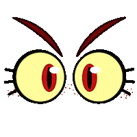 Suspicious Eyes Sticker