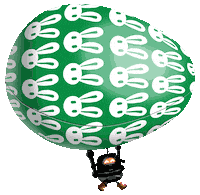 easter stuheadltd Sticker by Bill Greenhead