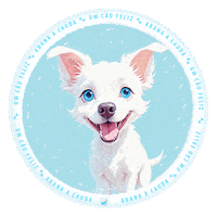 Dog Love Sticker by abana a cauda