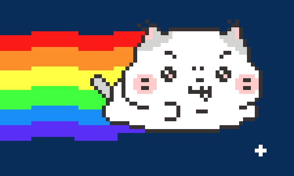 coconyangofficial giphyupload 고양이 무지개 가즈아 GIF