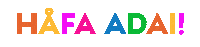 Hafa Adai Sticker by The Connect Guam