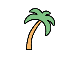 grlshred skate surf palm grlshred Sticker