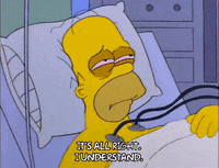 resting homer simpson GIF