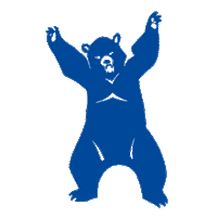 Ense3 danse musique ours uga Sticker