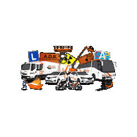 Moto Bus Sticker by Montesó