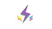 Colors Flash Sticker by moter