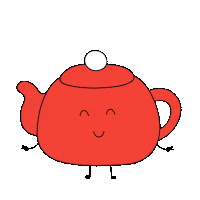 Tea Teapot Sticker by Rawww