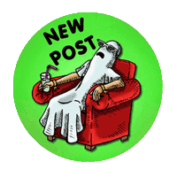 elfantasma new new post post nuevo Sticker