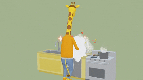 Giraffe Cooking GIF by Annapurna Interactive