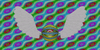 Eyes Angel GIF by Pushopian