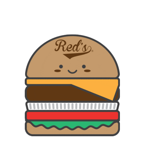 redsguadalajara burgers reds papas hamburguesas Sticker