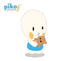 sticker arrullando by Piko Cocoton