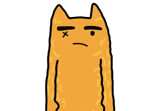 anhtngo giphyupload cat moon gif artist Sticker