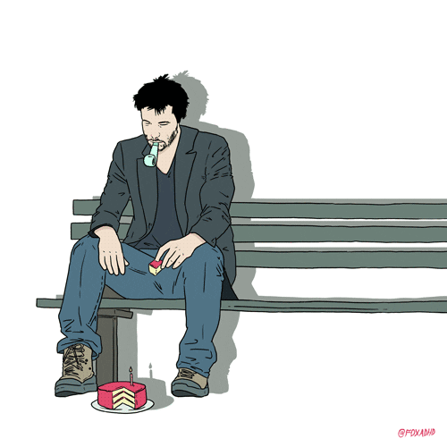 Keanu Reeves Artists On Tumblr GIF by Animation Domination High-Def