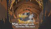 gold skeleton GIF by South Park 