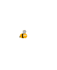 Bee Sticker by Fabio Nikolaus