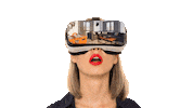 cherryhomes vr cherry virtual reality vr glasses Sticker