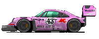 Car Racing Sticker by kneapolitan