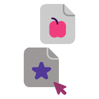 Icon Organize Sticker