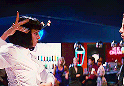 pulp fiction dancing GIF