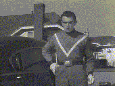 SpookyFlicks giphyupload scifi 1950s teenagers from outer space GIF