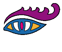 Eye Blink Sticker by Masomenos