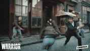 cinemax fight attack warrior cinemax GIF