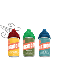 Freezing Non-Alcoholic Sticker by Harmon's Non-Alc Craft Beer